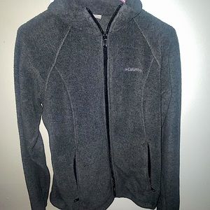 Columbia grey zip up